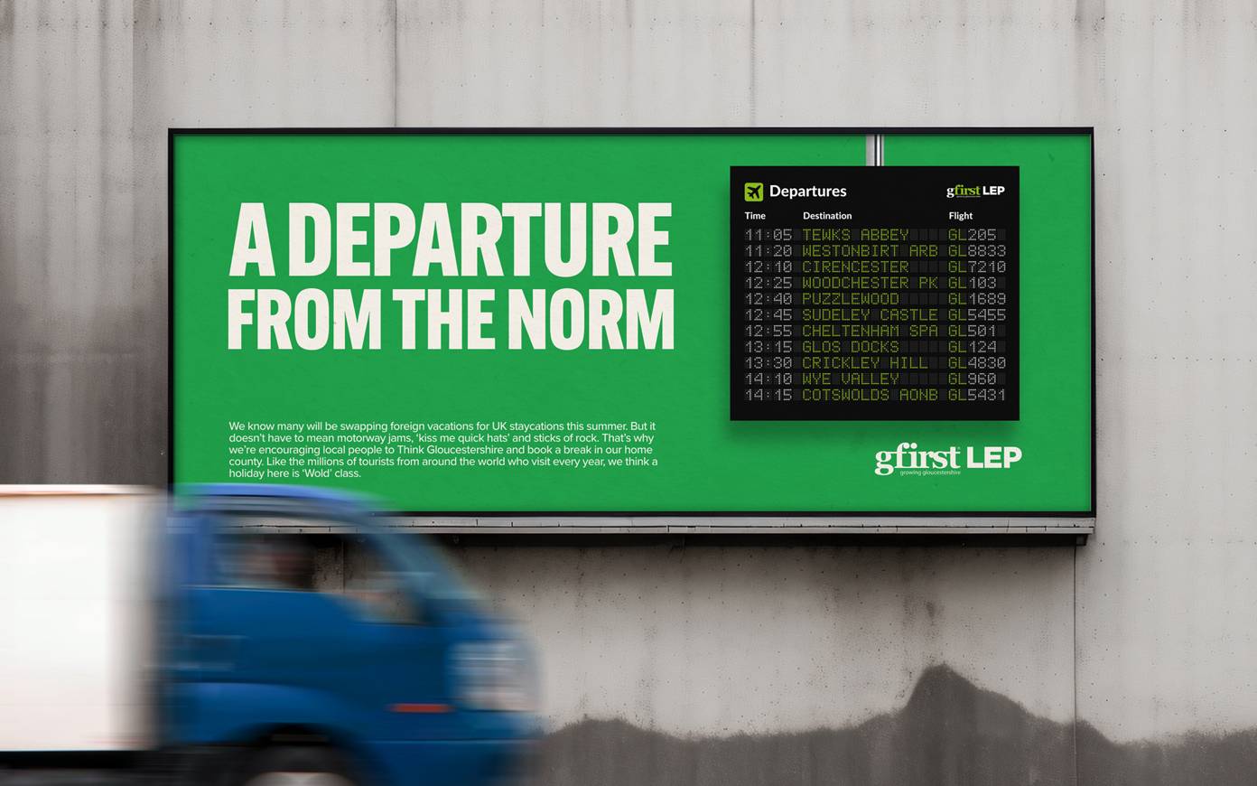 GFirst LEP COVID advertising campaign - developed by Mighty, brand communications agency