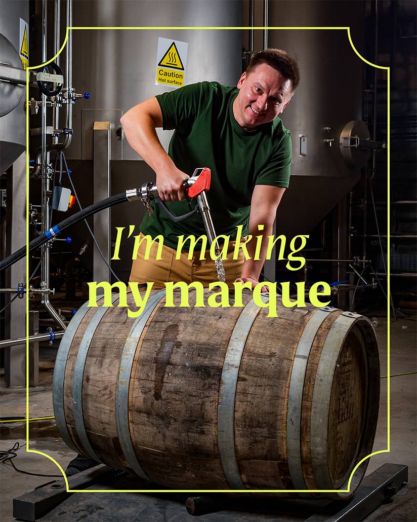 Social media graphic for the Wiltshire Marque designed by Mighty, brand agency