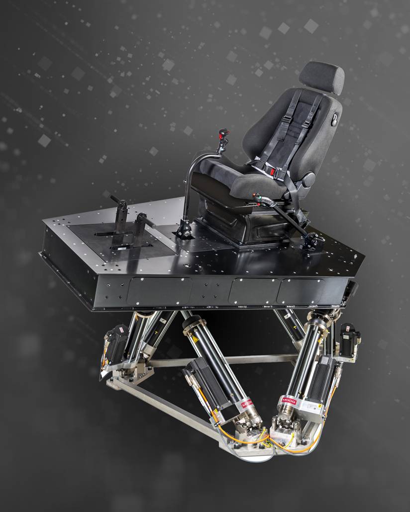 Moog VR flight demonstrator